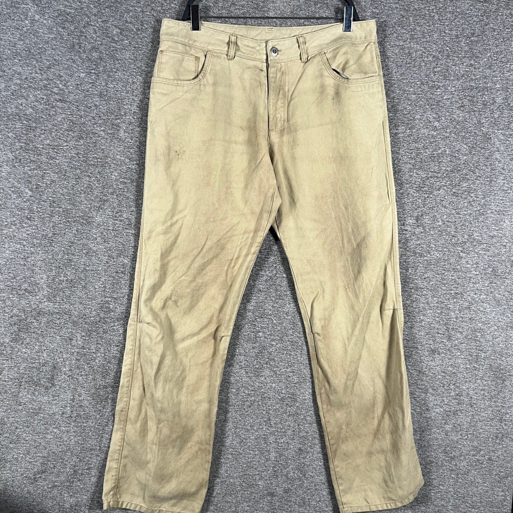 Patagonia Men's 34x33 Hemp Overstone Pants Casual‎ Trousers Heavily Stained
